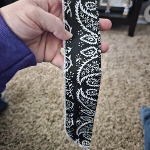 Black and White Paisley Bag Tweely